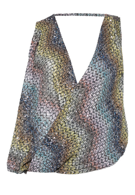 Топ с открытой спиной MISSONI