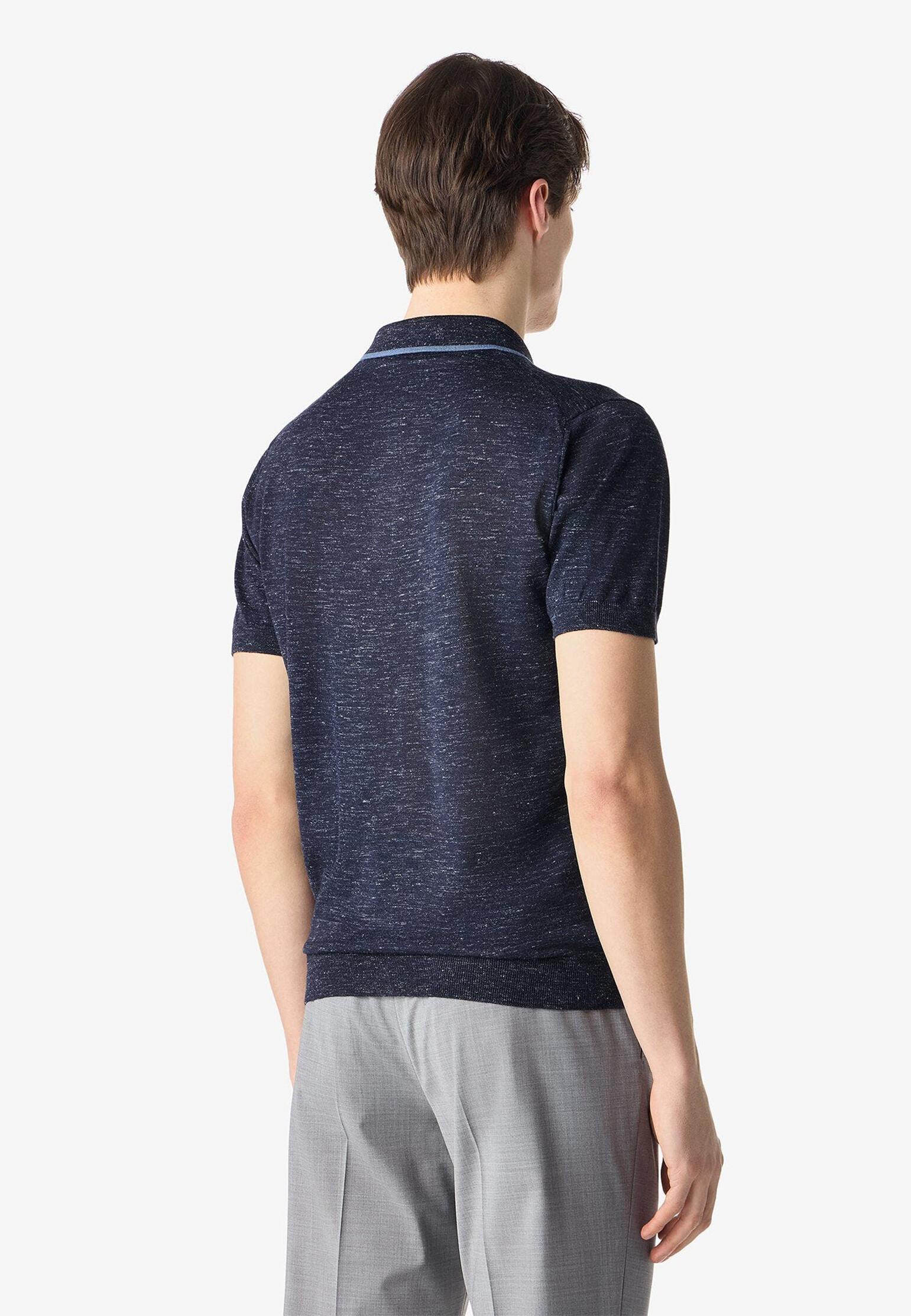 Поло CORNELIANI  - Шерсть, Шелк