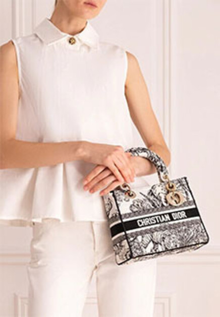 Сумка с принтом DIOR