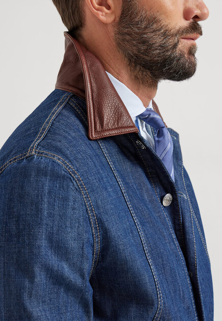 Куртка джинсовая BRUNELLO CUCINELLI