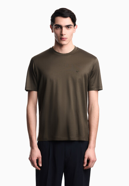 Футболка EMPORIO ARMANI  - Хлопок, Лиоцелл