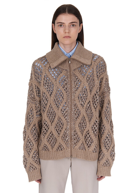 Кардиган на молнии  BRUNELLO CUCINELLI
