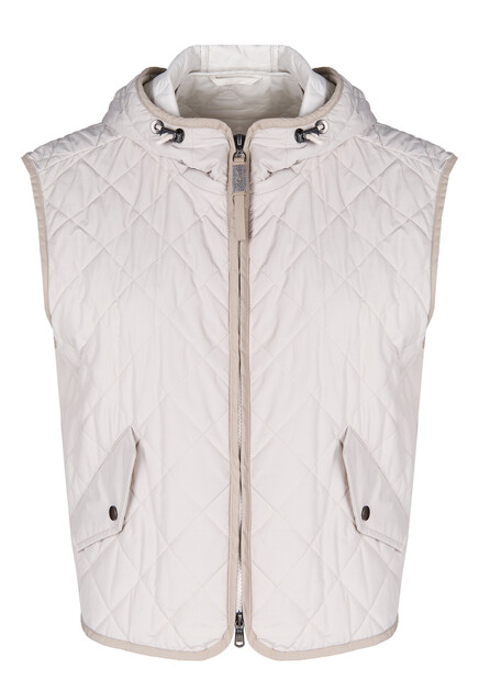 Жилет стёганый BRUNELLO CUCINELLI