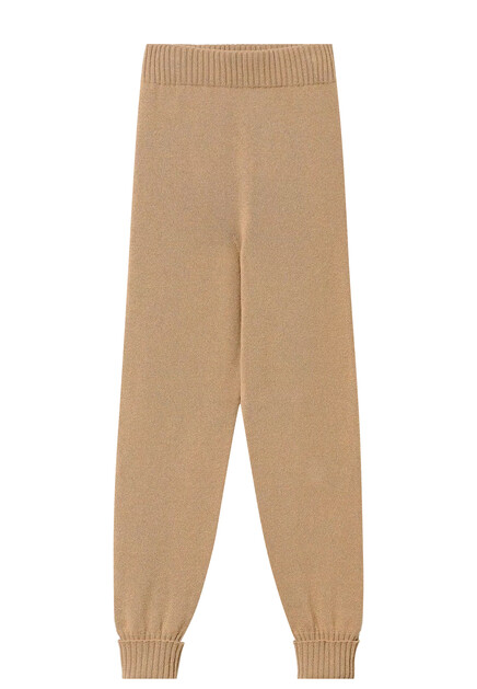 Зауженные брюки с люрексом  TWINSET Milano