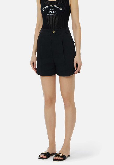 Хлопковые шорты ELISABETTA FRANCHI - ИТАЛИЯ