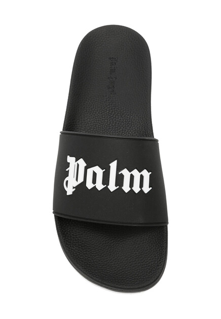Шлепанцы PALM ANGELS  - Резина - цвет черный
