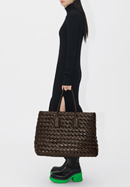 Кожаная сумка SNAP BOTTEGA VENETA