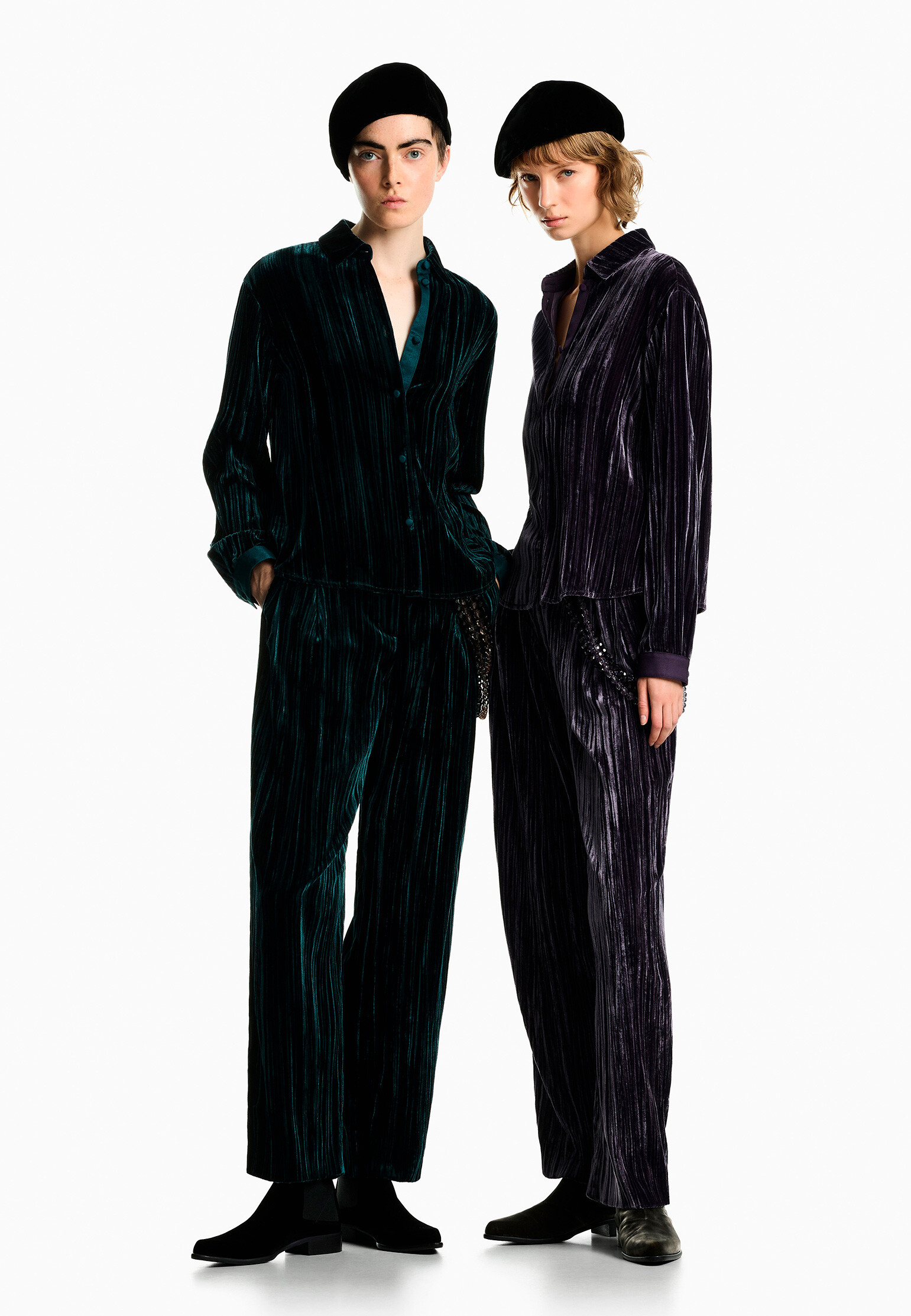 Костюм из смесовой вискозы EMPORIO ARMANI - ИТАЛИЯ