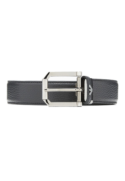 Черный ремень EMPORIO ARMANI