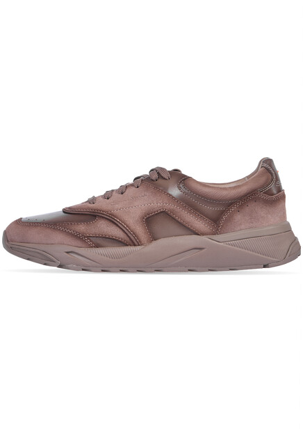 Кроссовки из комбинированной кожи SANTONI