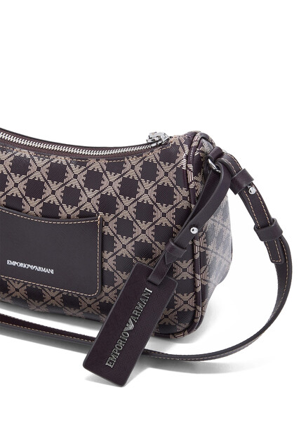 Сумка EMPORIO ARMANI  - Полиэстер - цвет коричневый