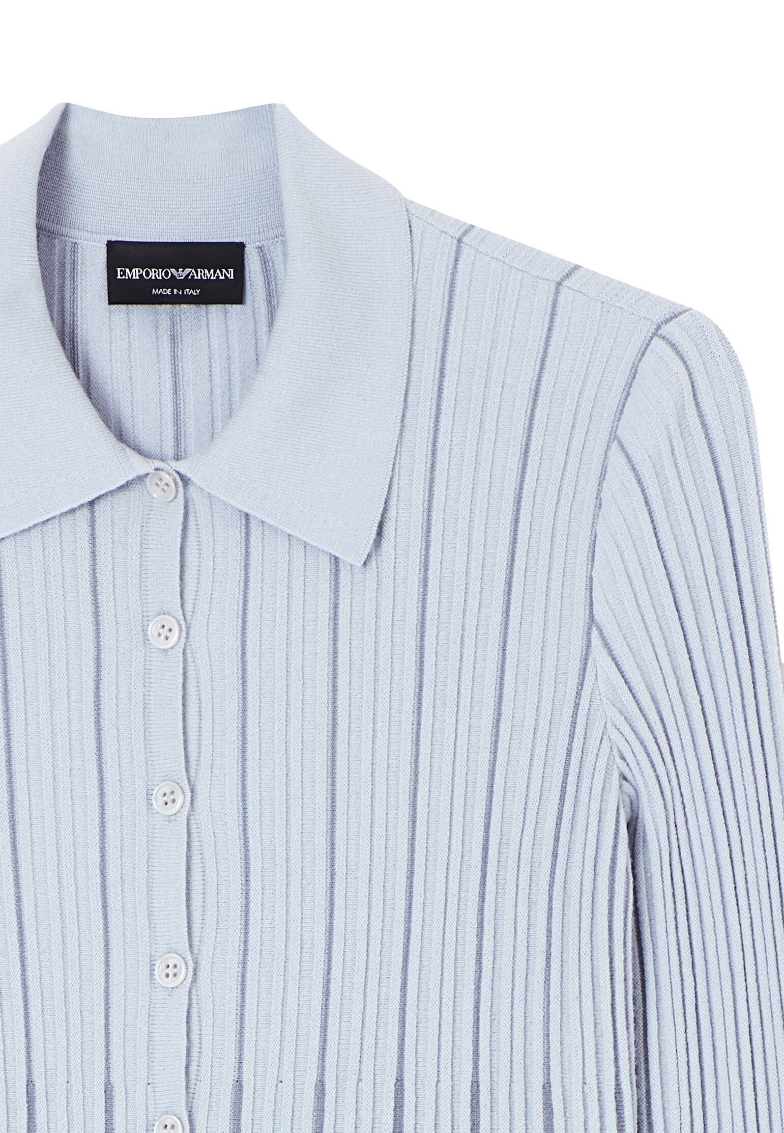 Кардиган EMPORIO ARMANI  - Вискоза - цвет голубой