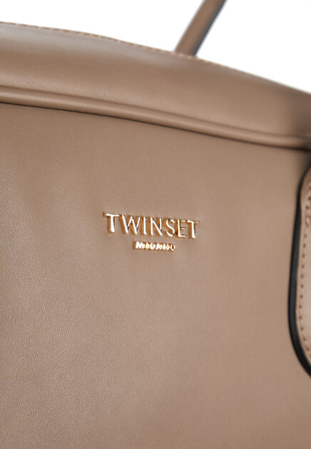 Сумка TWINSET Milano  - Полиуретан - цвет серый