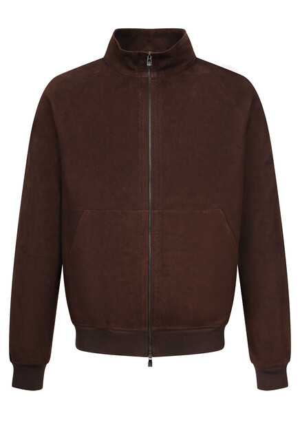 Бомбер из замши CORNELIANI