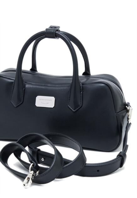 Сумка из мягкой кожи EMPORIO ARMANI