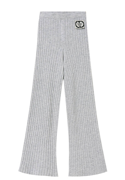 Трикотажные брюки с нашивкой  TWINSET Milano