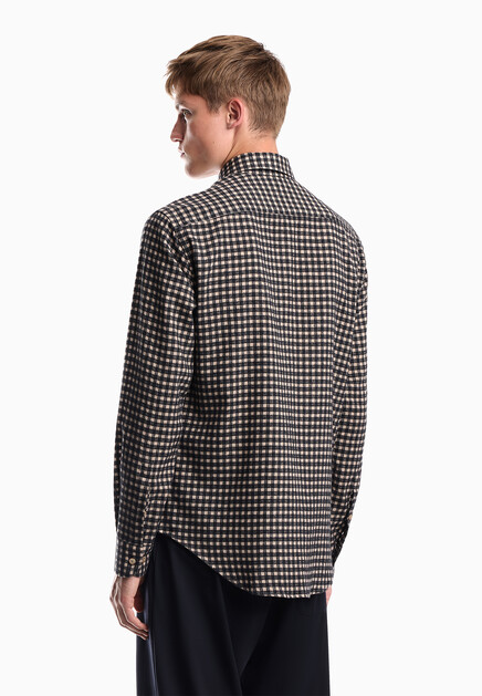 Рубашка EMPORIO ARMANI  - Хлопок, Вискоза