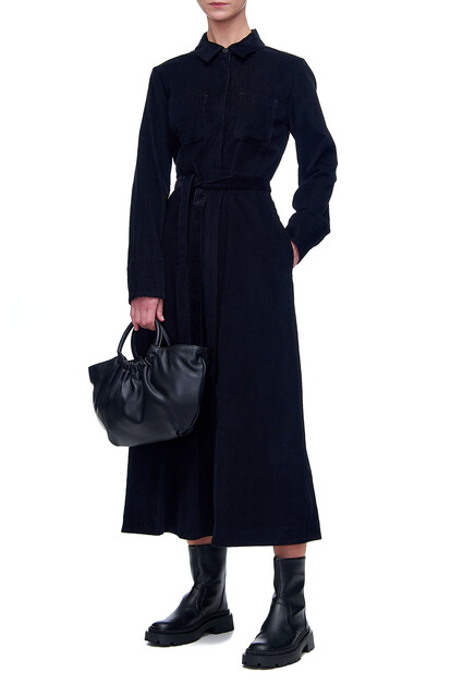 Вельветовое платье из хлопка MAX MARA