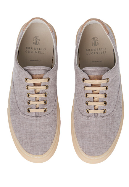 Кеды BRUNELLO CUCINELLI  40 размера - цвет коричневый
