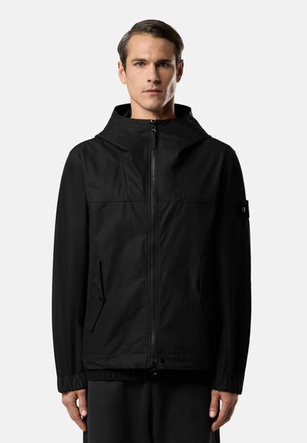 Куртка STONE ISLAND  - Хлопок - цвет черный