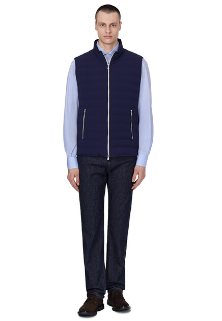 Стеганый жилет BRUNELLO CUCINELLI - ИТАЛИЯ