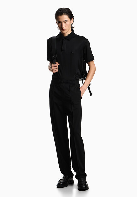 Поло EMPORIO ARMANI  - Хлопок, Лиоцелл