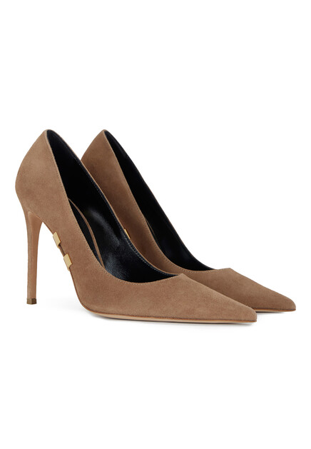 Туфли ELISABETTA FRANCHI  - Замша - цвет коричневый