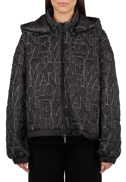 Куртка EMPORIO ARMANI  - Полиамид - цвет черный