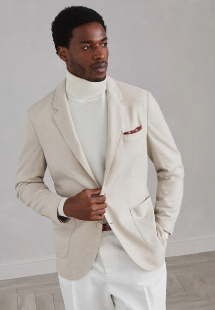 Однобортный пиджак  BRUNELLO CUCINELLI