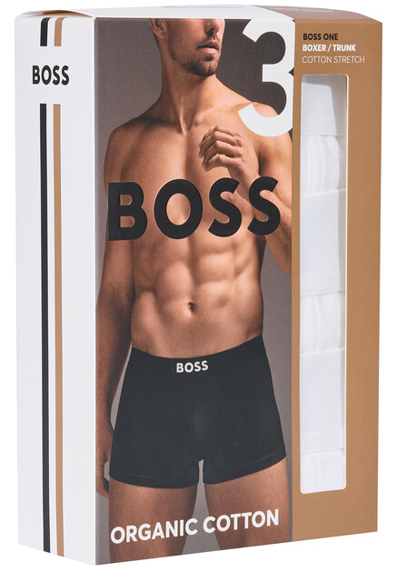 Боксеры BOSS  - Хлопок - цвет белый