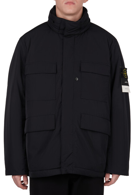 Куртка STONE ISLAND  - Полиэстер - цвет черный