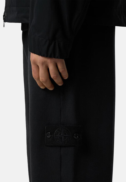 Брюки STONE ISLAND  - Хлопок - цвет черный