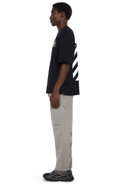 Футболка OFF-WHITE  - Хлопок - цвет черный