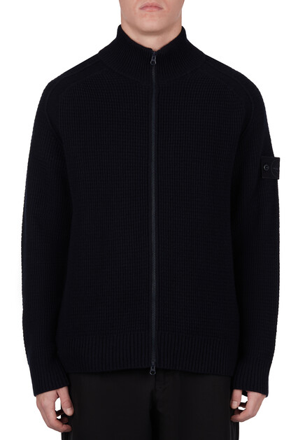 Кардиган STONE ISLAND  - Шерсть - цвет синий