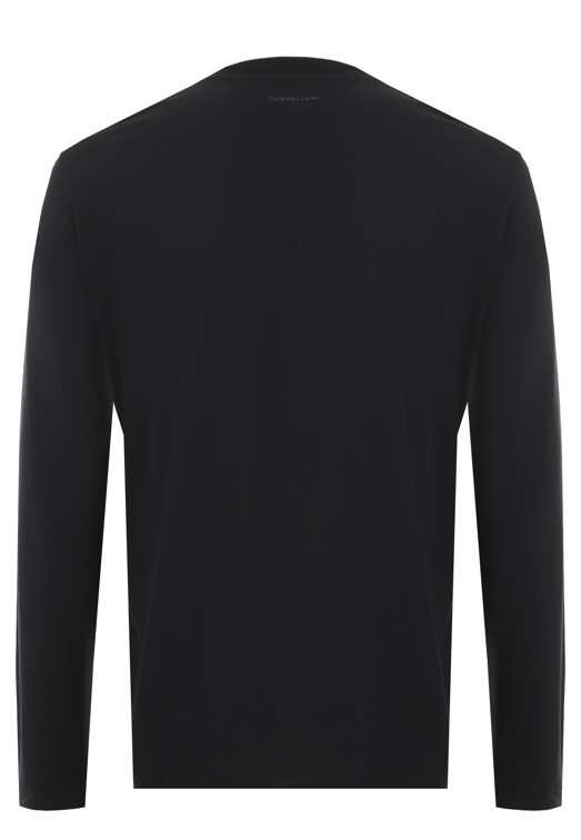 Лонгслив из хлопка CORNELIANI - ИТАЛИЯ